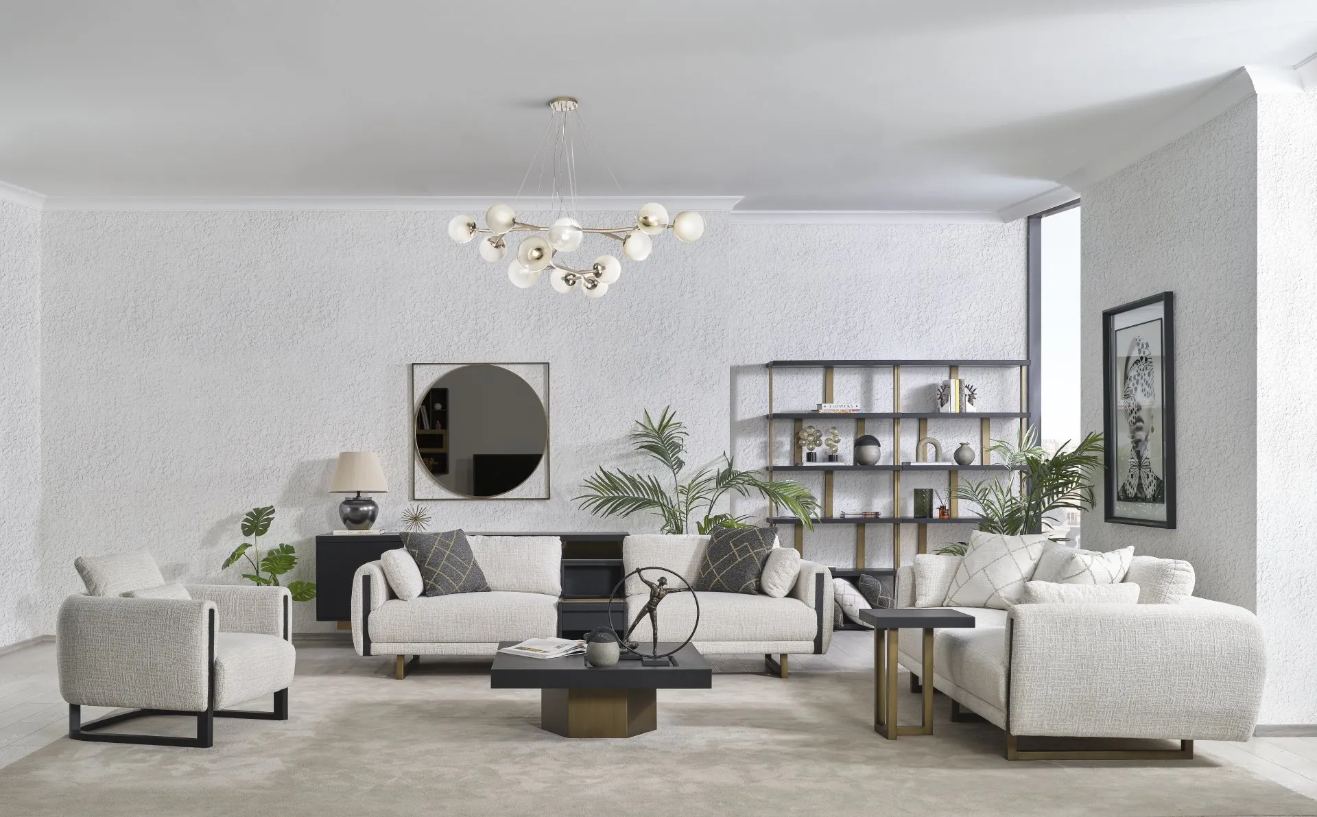 Stella Koltuk Takımı Siyah