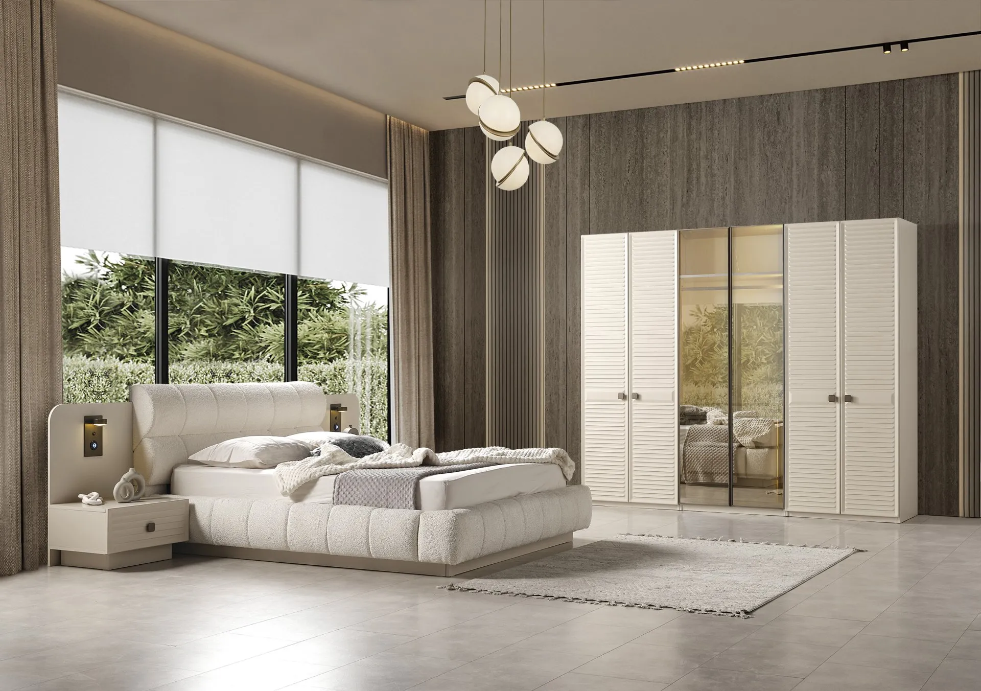 Panjurlu Yatak Odası