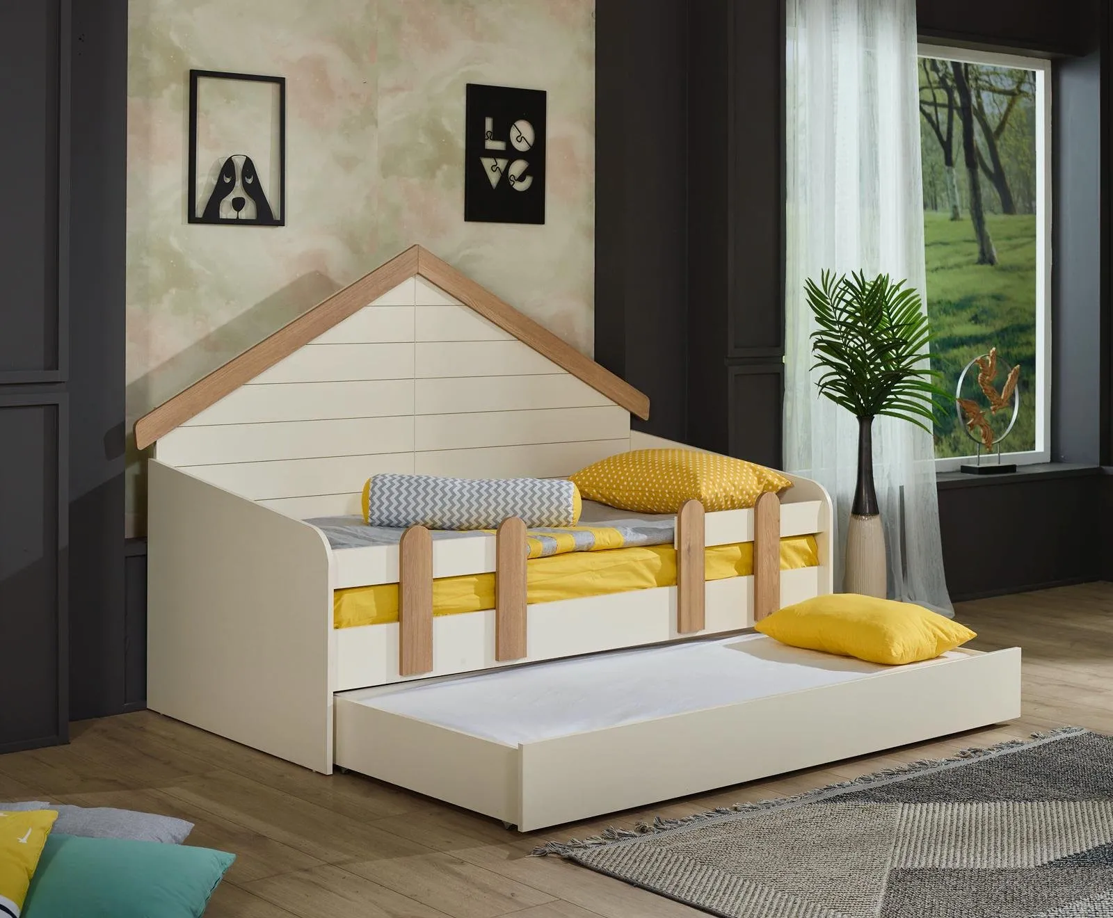 Arte Çıtalı Bebek Odası