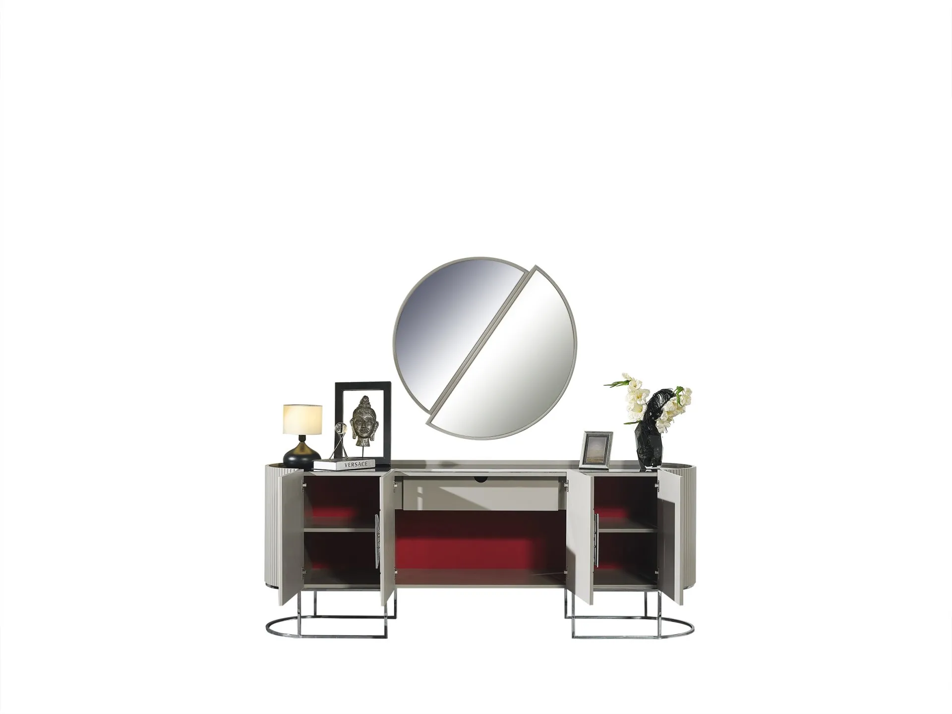 Gucci Duman Grisi Yemek Odası